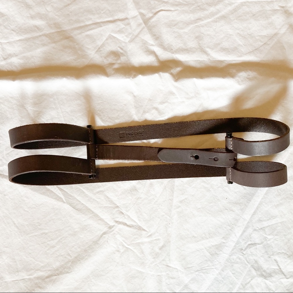 Linea Pelle Brown Cinch Belt